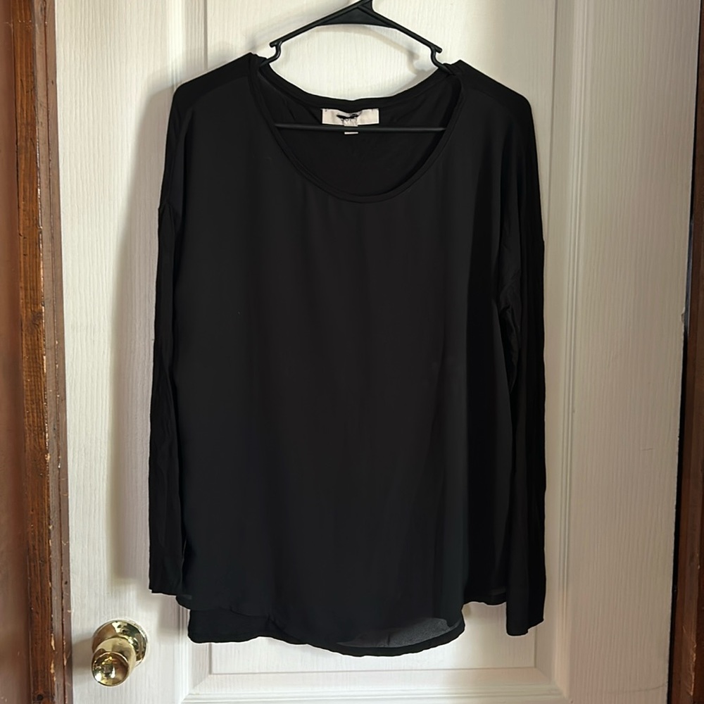 Loft black top
